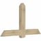 Ekena Millwork Eugene Rough Sawn Timber Gable Bracket, Douglas Fir, 60"W x 35"H x 4"D x 6"F, 14/12 Pitch GBW060X35X0406EUG00RDF - alternate 4